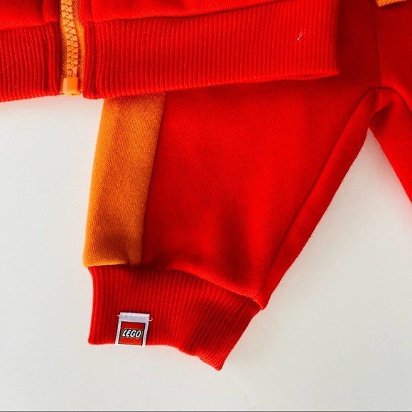 Lego | Jogger Track Jacket Embroidered Brick Set NWT 0-3 Months - Picture 2 of 8